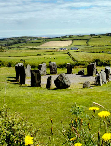 ruins in Ireland